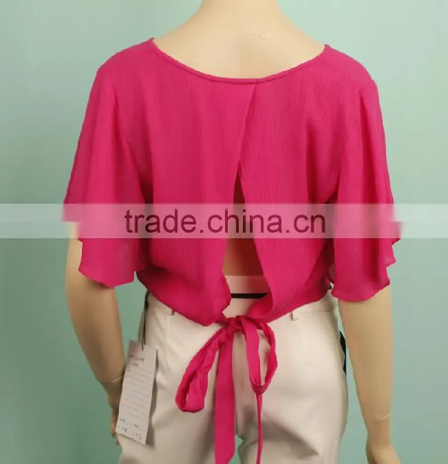 Fashion Simple design short sleeve plain red t-shirt manufacturer plain t shirt