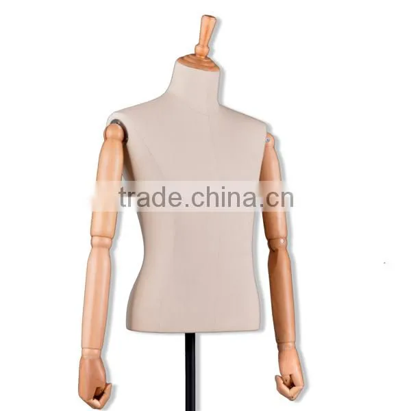 High quality half body male mannequin