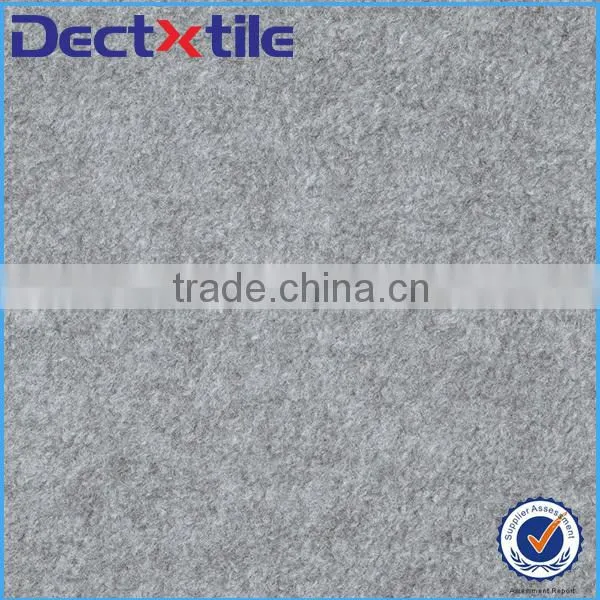 Flannel fleece fabric polyester bonded fleece fabric for jacket