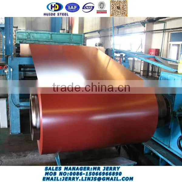 prime coated steel coil/china largest steel industry park ,supplier/