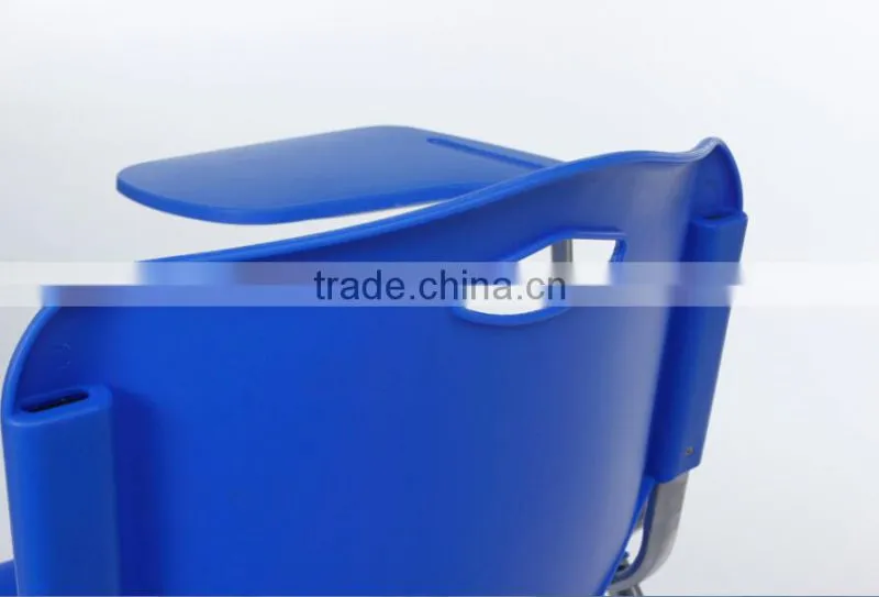 K/D stackable plastic university adult chairs with basket 1007c