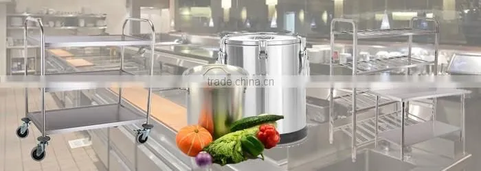 Metal shelving unit 4 tiers kitchen stainless steel storage shelve