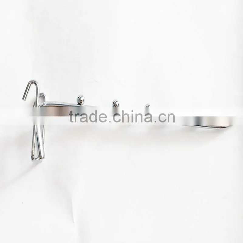 White/Black/Silver Color Metal Hooks Mesh Hook With Beaded