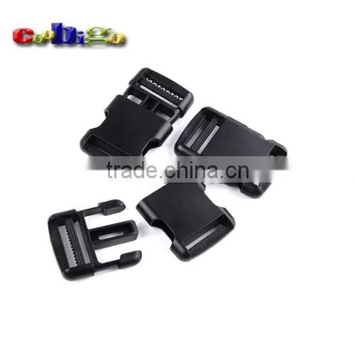 Plastic Single Adjustable Circular Buckle For Tactical Backpack Straps #FLC335-20/25/B-25/30