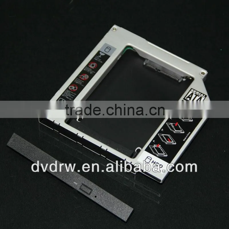 2.5" SATA 2nd Optical Bay Hard Drive Enclosure HDD Caddy for 12.7mm universal CD/DVD-ROM