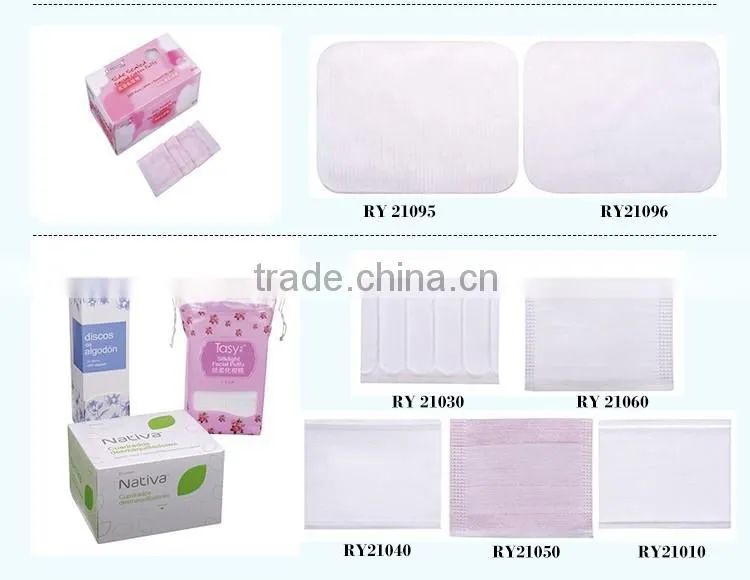 2016 high quality cotton puff removal use cotton pad