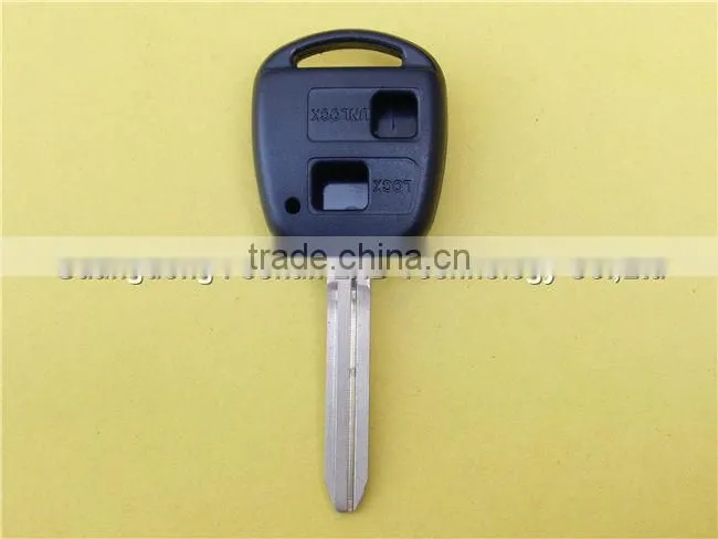 Car Remote Key Shell fit for TOYOTA 2 Button Key Case TOY43 Blade