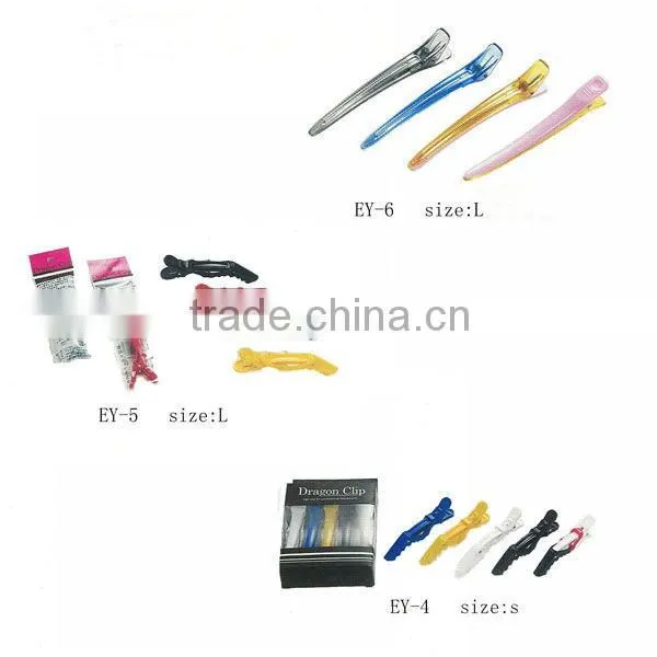 Hairdressing equipment plastic hair clip, salon hair clip