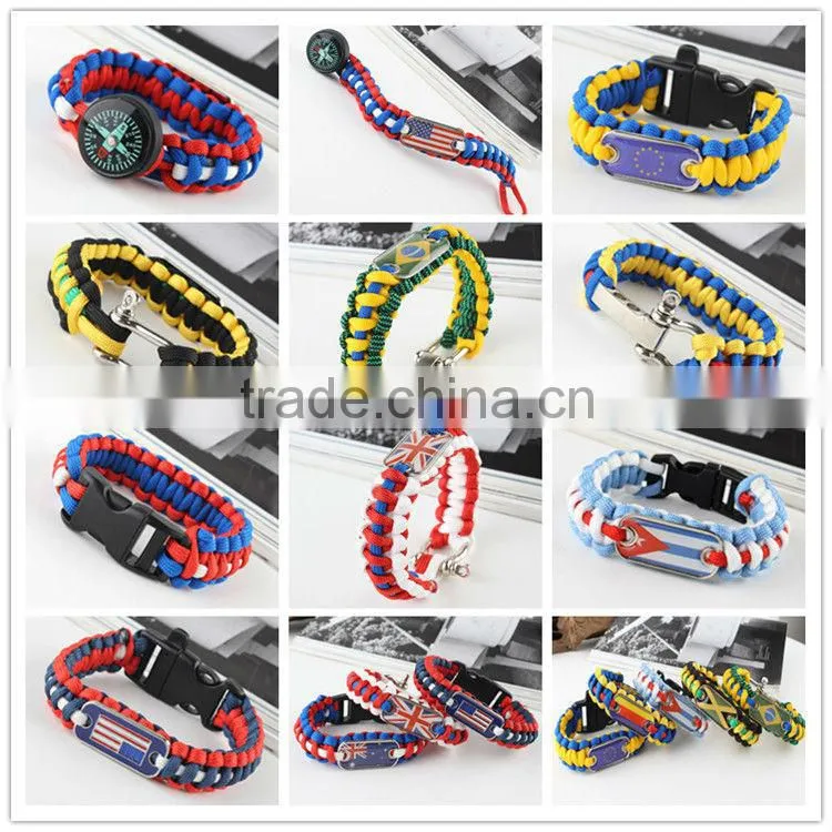 Useful Professional Competitive price emergency rope bracelet