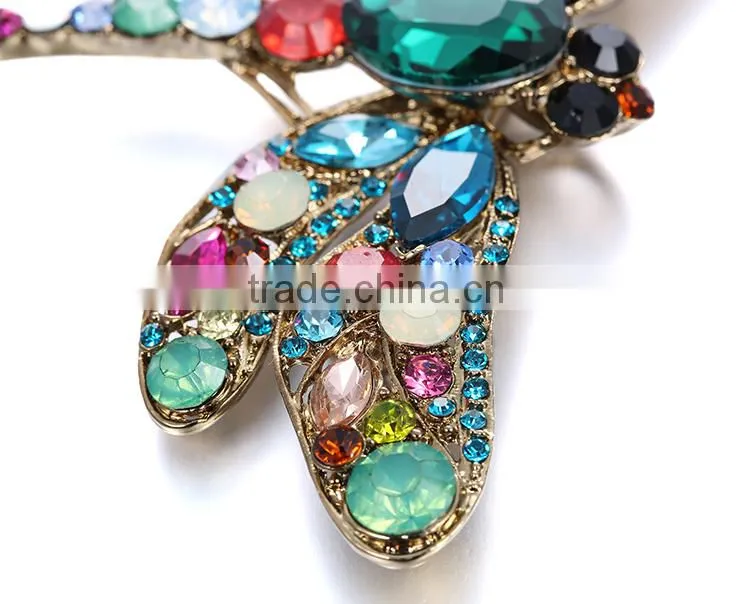 2015 Brooch for wedding invitations costume jewelry animals Crystal Brooches