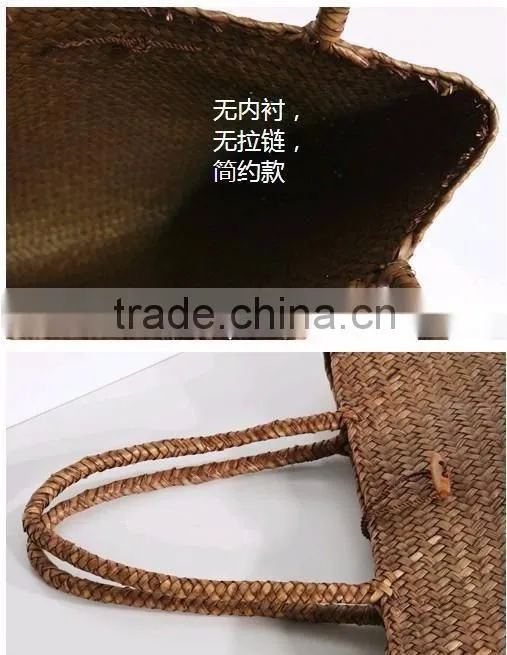 2016 hot selling straw beach bag tote bag