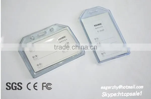 Soft PVC Card Holder T-015