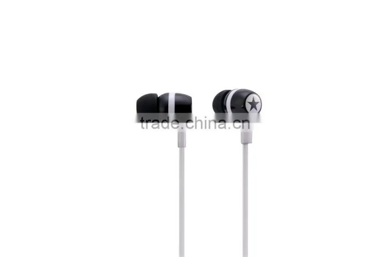 super bass stereo earphones in bulk/sports mp3 stereo headset hooks