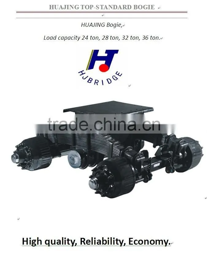 24T HJ bogie suspension for trailer