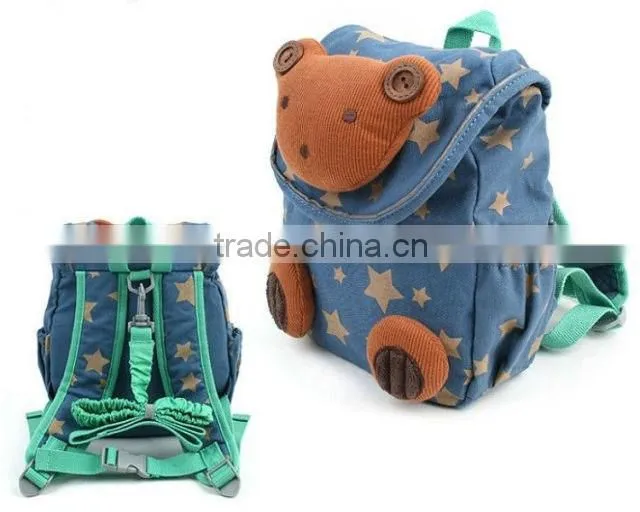 Lovely Bears Rabbit child backpack School Bag for boys & girls, a perfect gift for kids