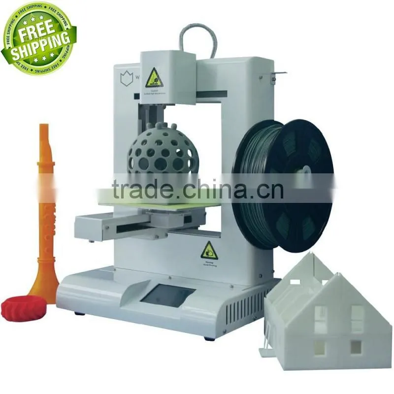 2015 good repution and high accuracy desktop 3d printer and 3d printer china with touch screen