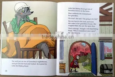 Full Colors Children Book With Gloss and matt Lamination