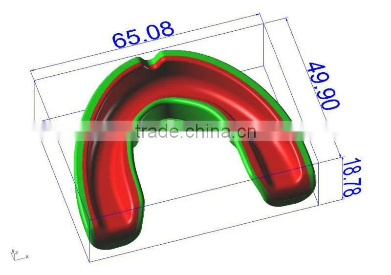 Double layers MG-007 Boxing Mouth Guards