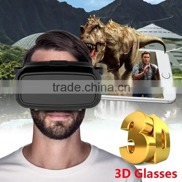 Google Cardboard VR BOX 2 II Smartphone Headset 3D Virtual Reality Glasses Helmet Goggle Oculus Rift DK2 Head Mount + Controller