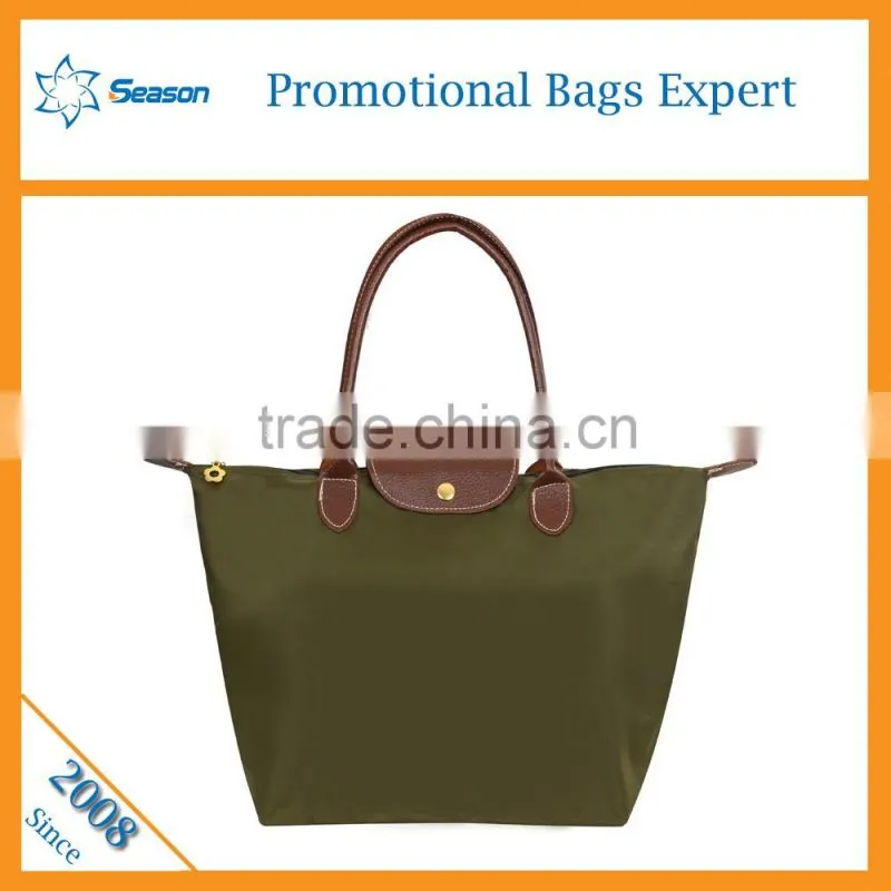 2016 New Folding Dumpling Lady Tote Handbags folding shopping bag
