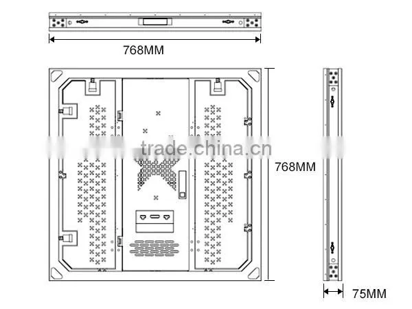 SMD p3 indoor rgb led display