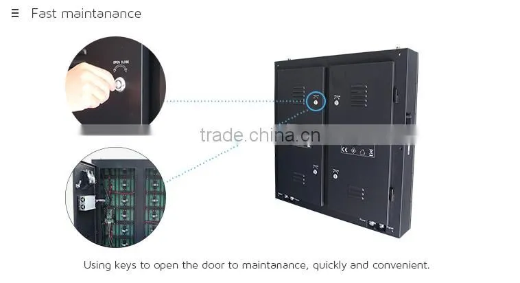 dip p8 led vidio wall led display of high density