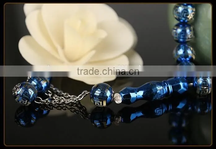 2016 YIWU jewelry bracelet arab Bulk 33 Islamic muslim prayer wholesale