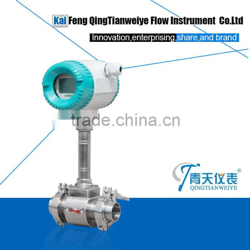 High Quality digital display air Vortex flowmeter
