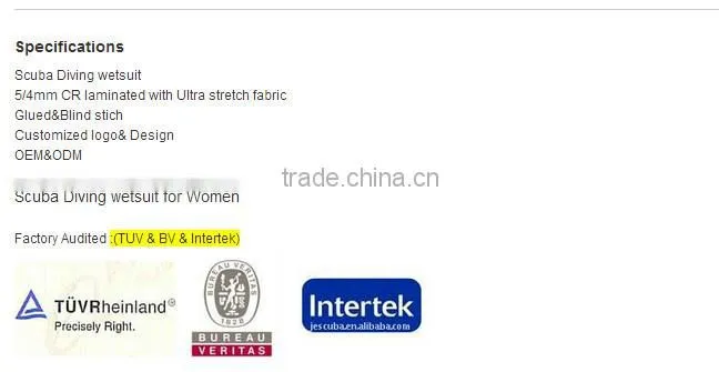 Ultra stretch unique Women Smooth Lycra swim surfing wetsuits