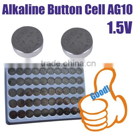 AG10 Alkaline button battery 75mAh battery manufacturer