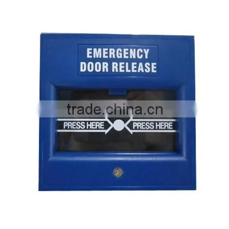 Blue Fire alarm break glass