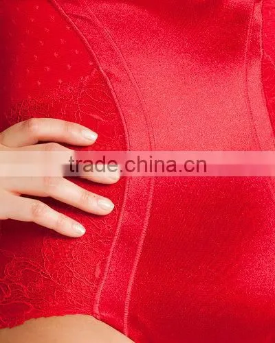 high quality hot red women slim long body shaper
