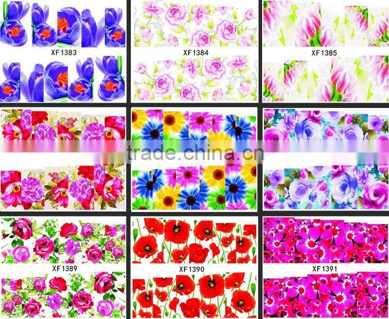 2014 newest Environment Friendly super thin real nail polish sticker