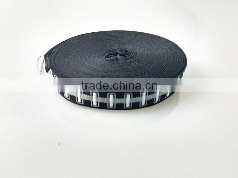 Professional custom Logo polyester color jute webbing for fashion dress