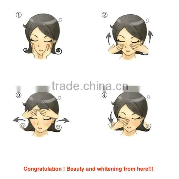 Chinese face rose pink skin whitening cream for freckles