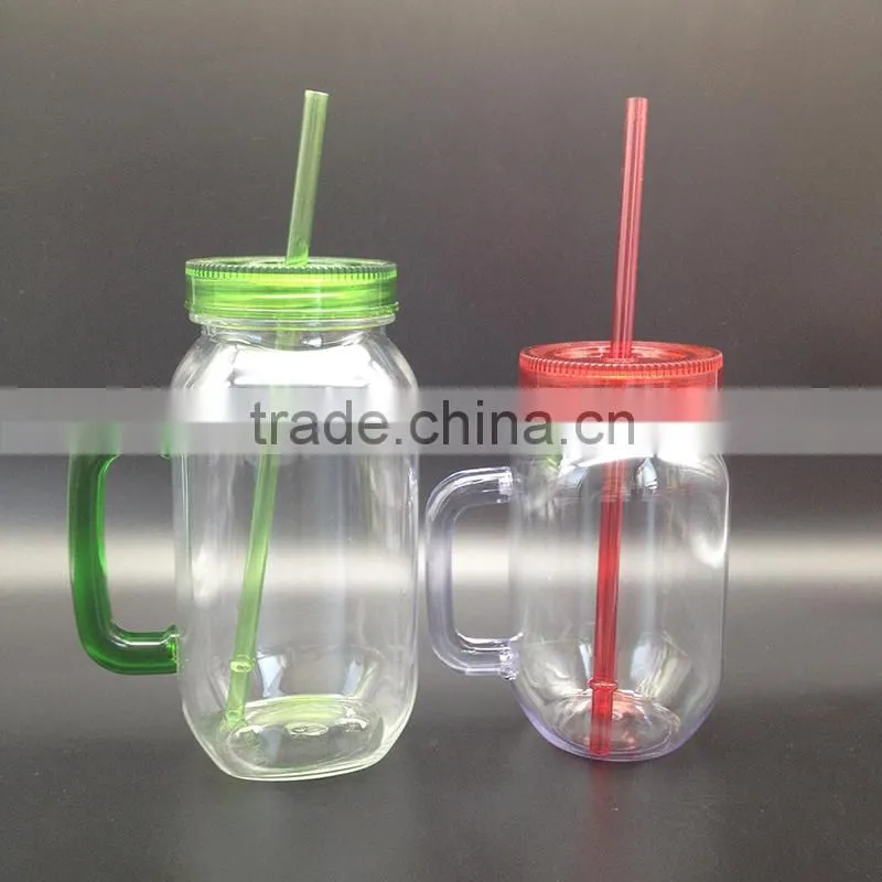mason jar with plastic lid