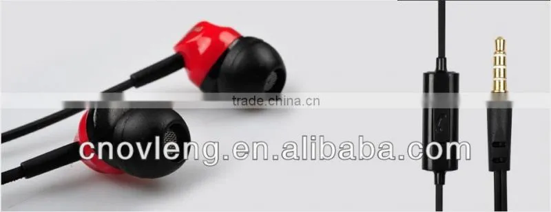 fashion design small earphones with microphone