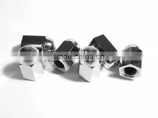 long brass cap nut, bolt & nut protection cap