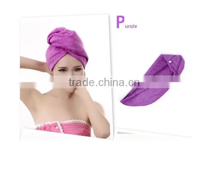 Super Water Absorption Professional Hair-drying Microfiber Towel wholesale