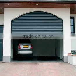 Large factory and industrial door with strong slat