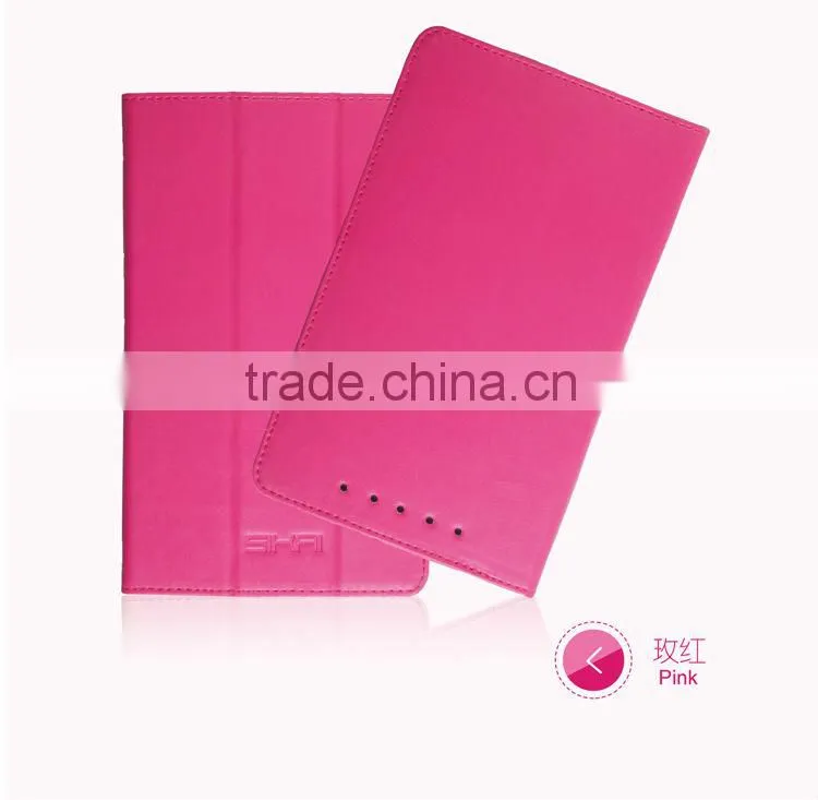 Pink Smart Cover Slim Magnetic PU Leather Case for Google Nexus 7Inch Tablet