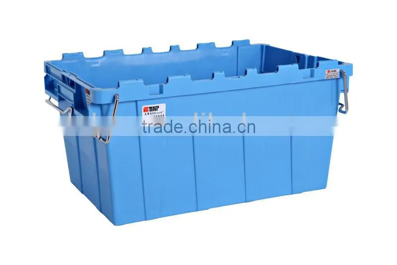 N-6040/320DS - Transparent Plastic Box with Bars