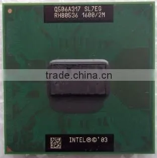 Intel Pentium M Original PM725 CPU SL7EG 1.6/2 m / 400 original PGA spot sale