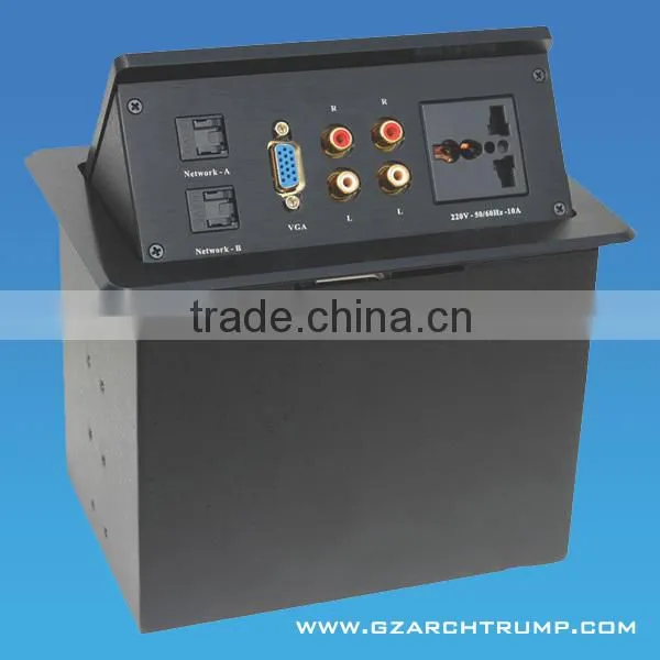 Desktop Multi Medium Socket for Conference Table