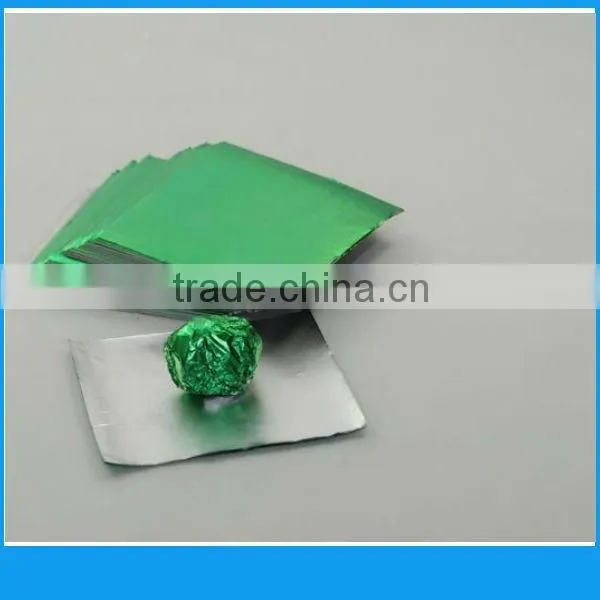 Soft Temper and Coated Treatment aluminum foil for chocolate wrapping