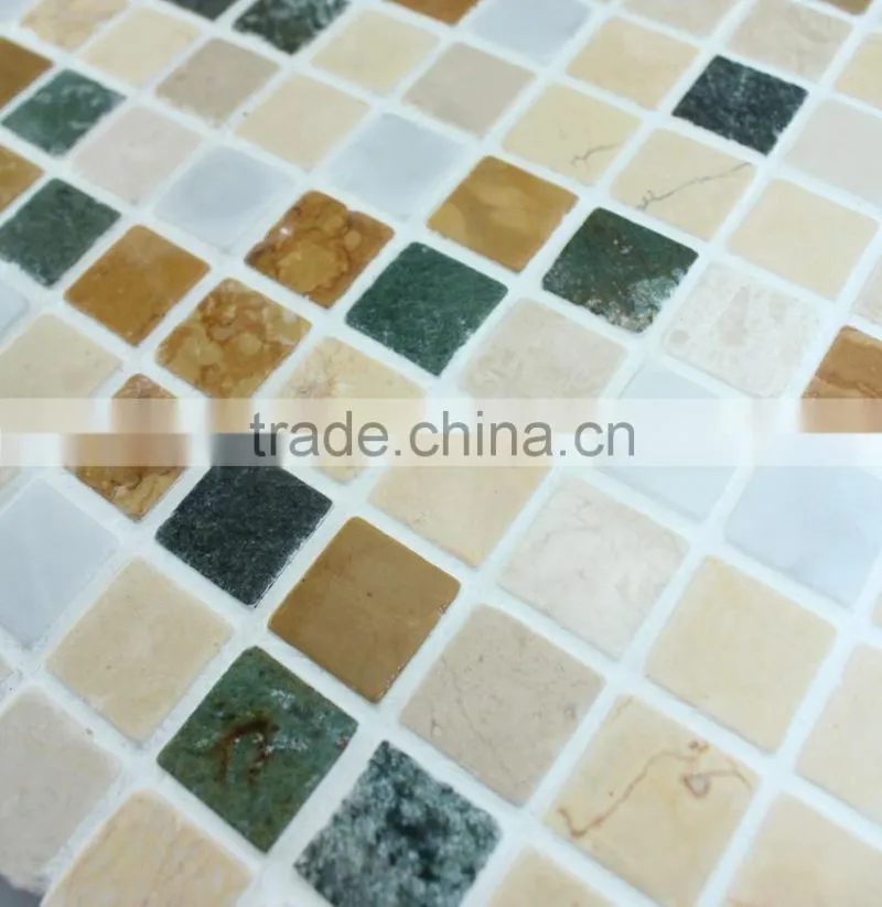 Mixed colour mosaic for bathroom with cheap price