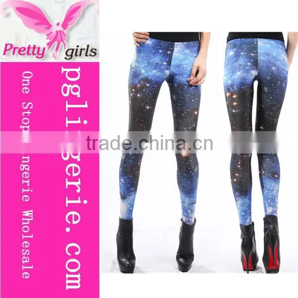 Casual Pants Polyester Pants,Cosmic Starry Leggings,Chic Galaxy Printed Leggings