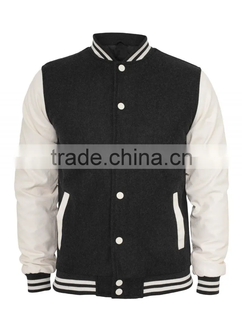 Varsity Jackets / Letterman Jackets / Baseball Jackets black and white