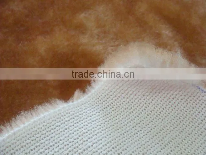 Polyester or mixed with acrylic fur, faux fake fur fabric-fur 250-750GSM