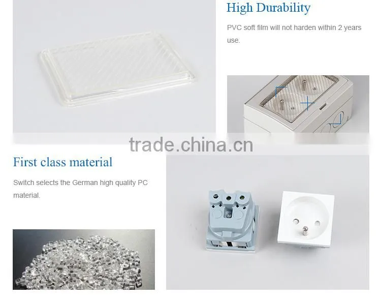 IP55 16A Outdoor WaterProof Wall Socket SP-2FR